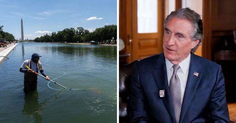 'We didn't advertise': Doug Burgum reveals Reflecting Pool vandalism began as early as June 9