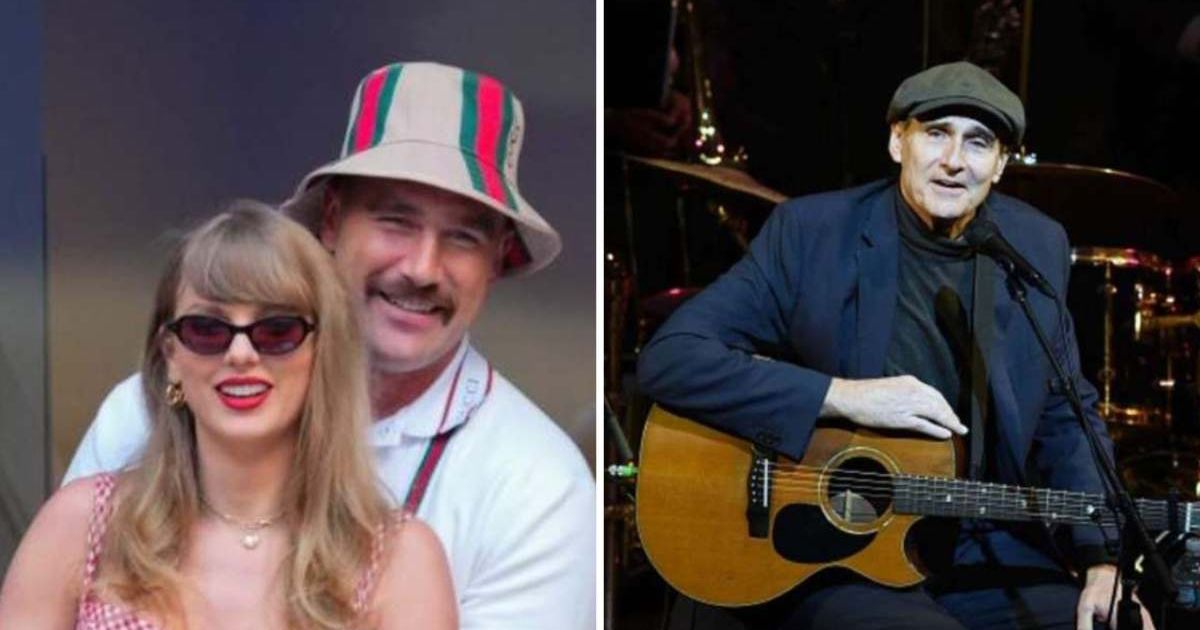 James Taylor didn't attend Taylor Swift and Travis Kelce's wedding at Madison Square Garden on July 3 (Getty Images, Ilya S Savenok/Getty Images) 
