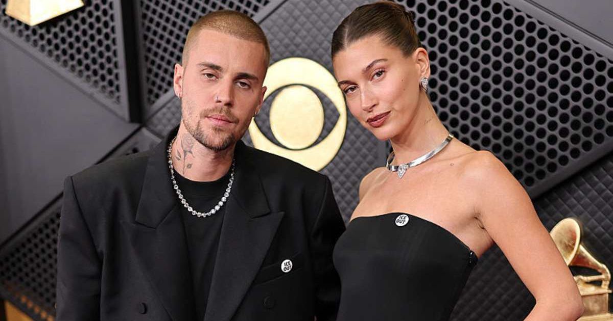 Justin and Hailey Bieber married in a civil ceremony in New York City in September 2018 before celebrating with a larger wedding in South Carolina in 2019 (Neilson Barnard/Getty Images for The Recording Academy)
