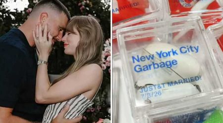 Taylor Swift-Travis Kelce's wedding trash listed for $25 per cube, supplies reportedly running low