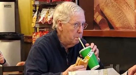 Fact Check: Is the viral Mitch McConnell Subway sighting video real?