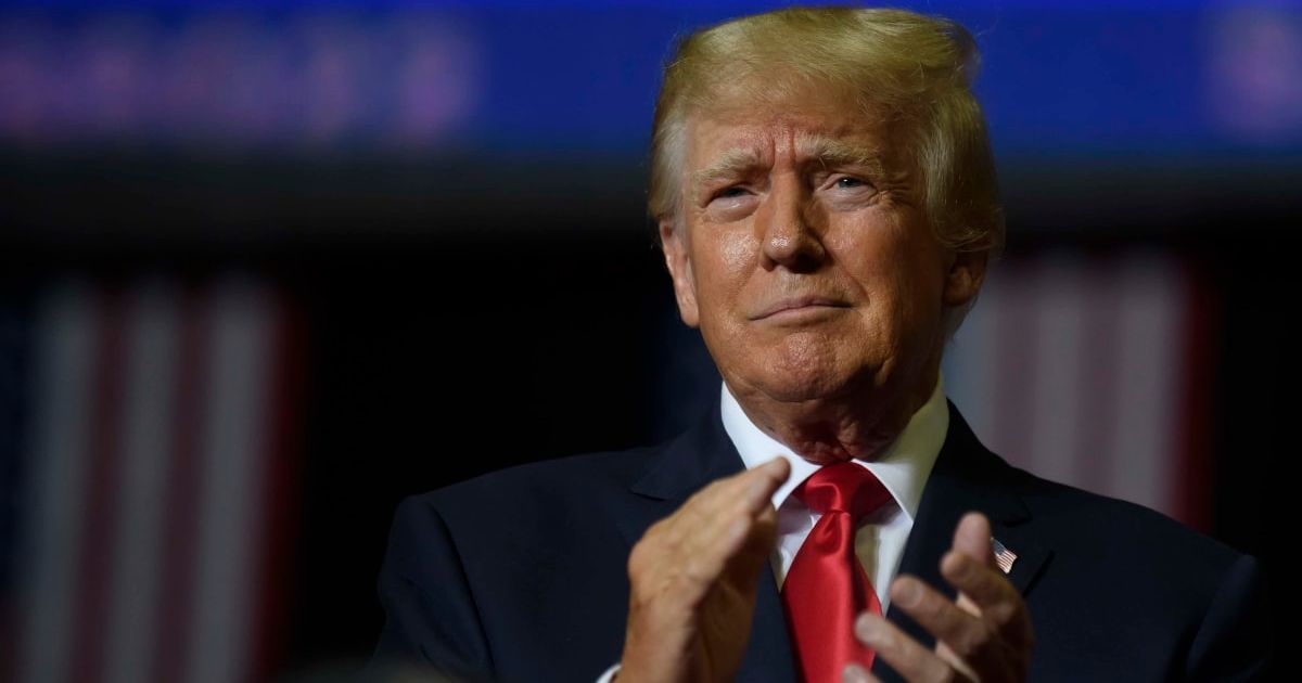 Trump's remarks come as a federal judge dismissed Trump Media's defamation lawsuit against The Washington Post (Getty Images)