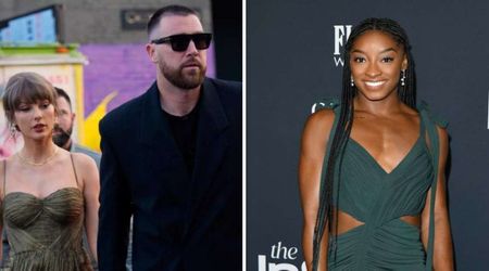 Simone Biles responds to Taylor Swift-Travis Kelce wedding invite criticism with pointed message