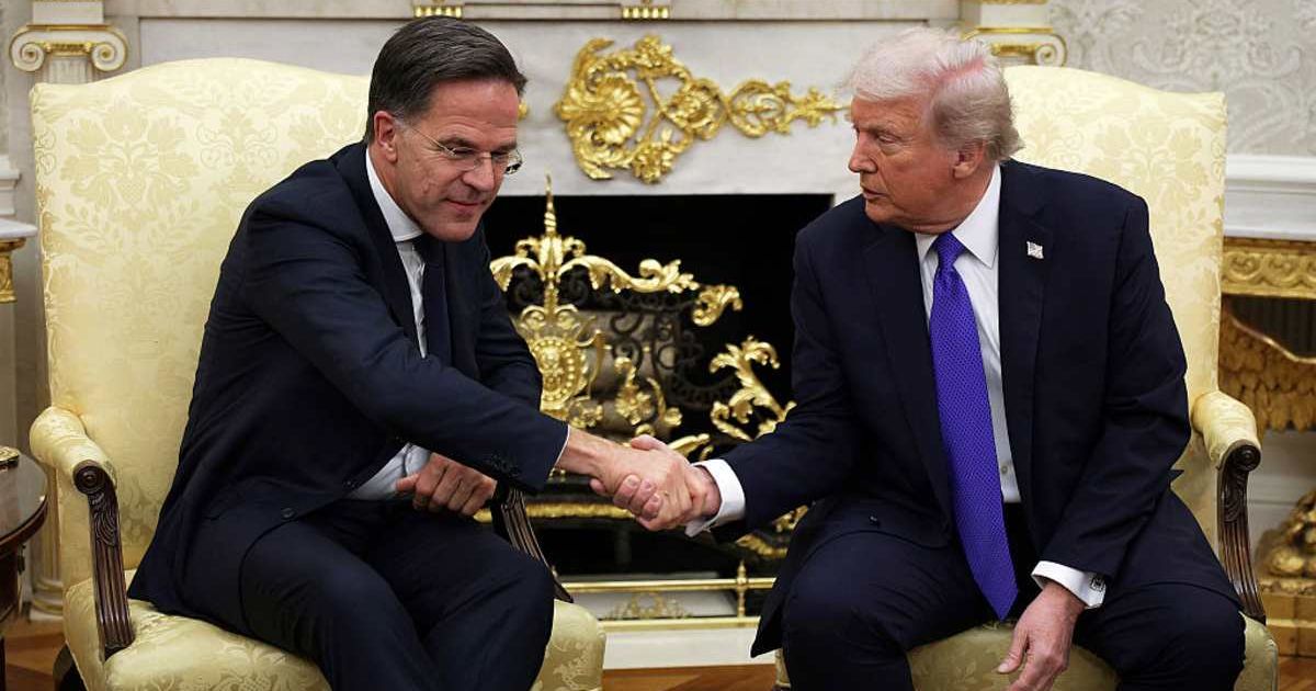Rutte said Trump was right to raise concerns about growing Russian and Chinese activity in the Arctic (Getty Images)