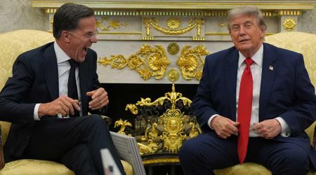 Reporter confronts NATO head, asks if praising Trump is costing him his 'self-respect'