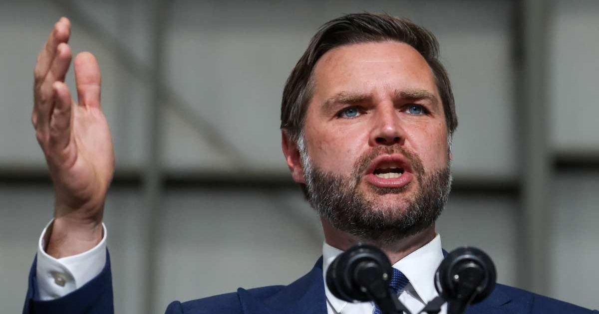 Vice President JD Vance urged Democrats to pass the SAVE Act, saying Republicans would stop raising election fraud claims if voter ID legislation passed (Scott Olson/Getty Images)