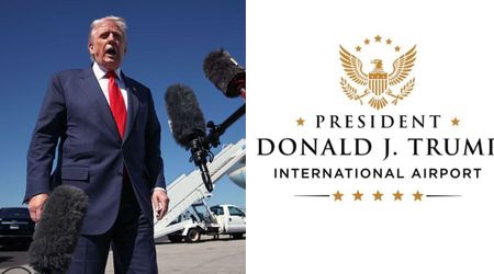 Palm Beach airport begins rebranding as President Donald J Trump International Airport