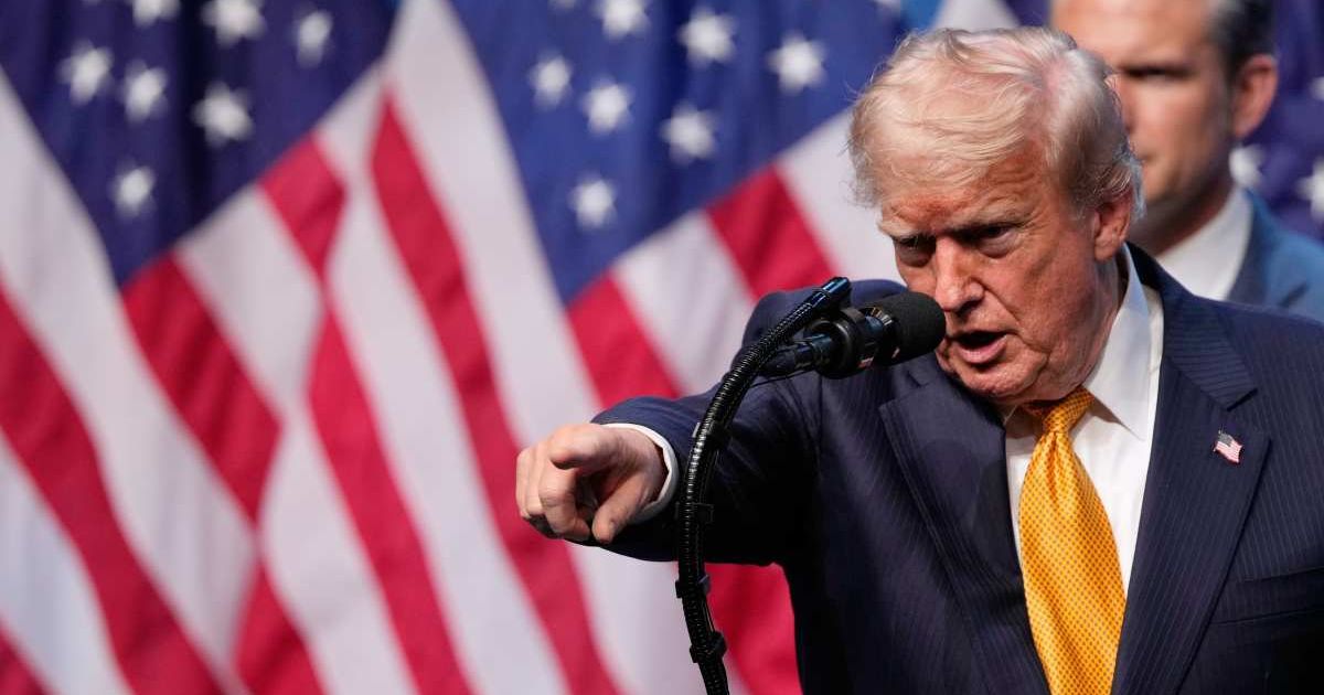 President Donald Trump argued that his ability to negotiate peace agreements had been overlooked by the Nobel committee (AP Photo)