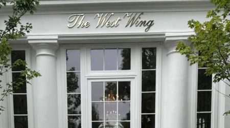 Trump unveils new gold West Wing signage in latest White House renovation