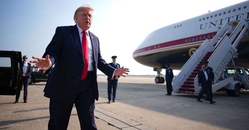 Trump abruptly ditched new Air Force One over undisclosed 'security threat', fresh reports reveal