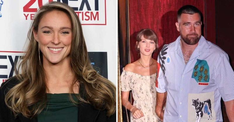 Travis Kelce's sister-in-law Kylie shares first public reaction to his and Taylor Swift's wedding