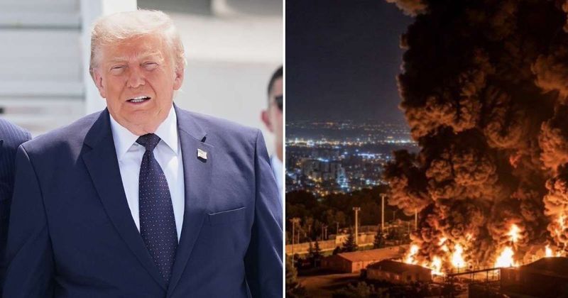 Fact Check: Does the image shared by Trump show renewed US strikes on Iran?