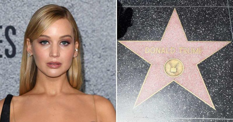 Fact Check: Did Jennifer Lawrence pay $10,000 to damage Trump's Walk of Fame star?