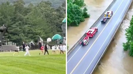 Video shows 200 children airlifted from flooded Missouri camp a year after Camp Mystic tragedy