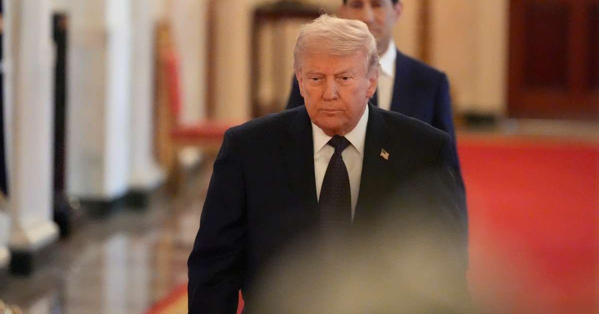 President Donald Trump used a routine legislative process to spotlight his demand for congressional action on voter ID legislation (AP Photo/Alex Brandon)