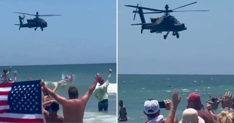 Pentagon reverses course, reinstates Apache pilots after 'frivolous' July 4 beach flyby backlash