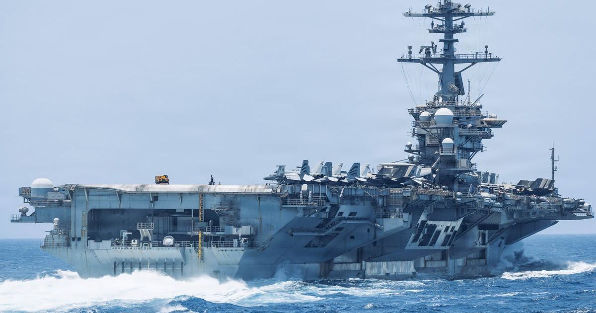 CENTCOM confirmed that more than 20 US Navy warships were operating across the Middle East as tensions with Iran escalated (US Central Command X CENTCOM)