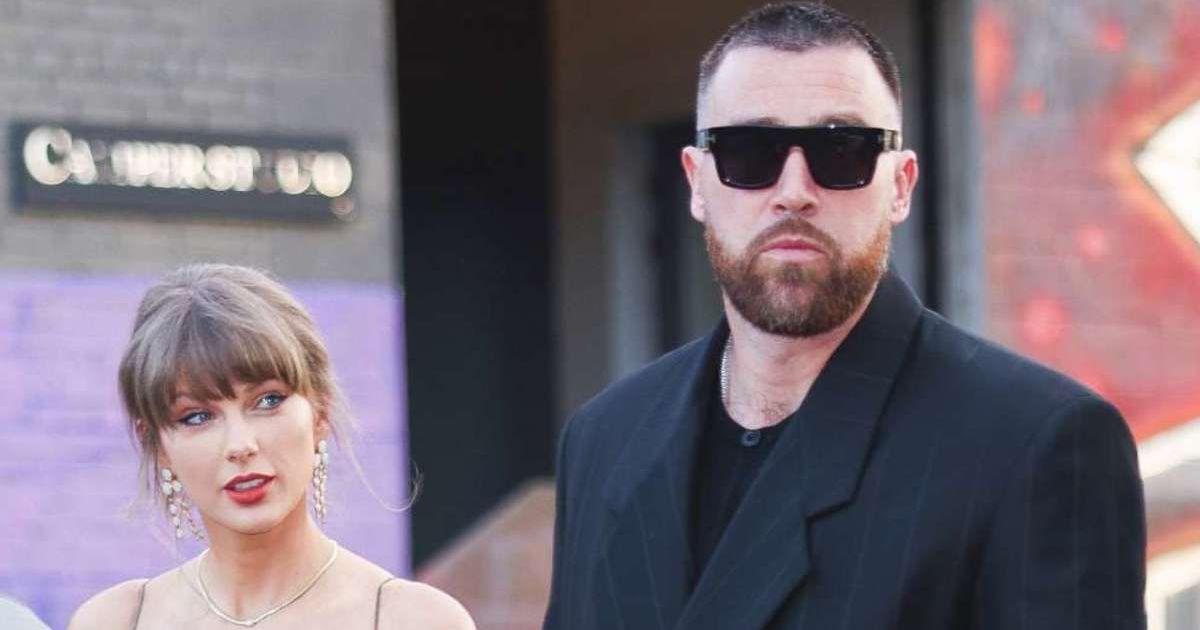 Taylor Swift and Travis Kelce attended JuJu Smith-Schuster's wedding a week after their own (Photo by Aeon/GC Images)