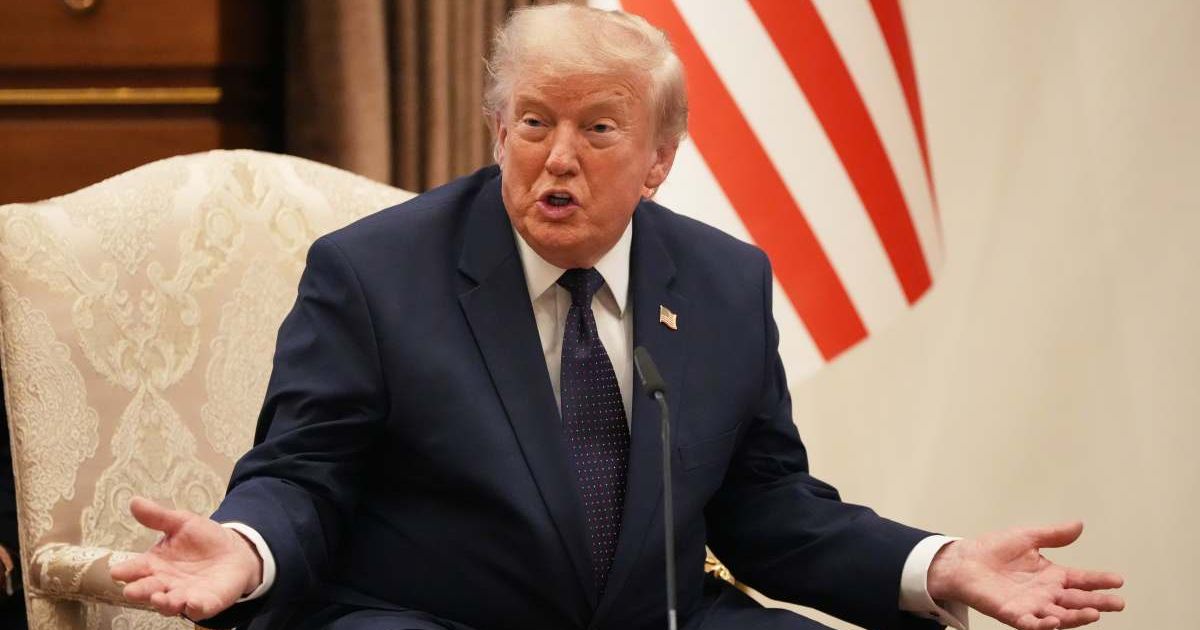 A social media rumor claims President Donald Trump imposed 2000% tariff on Belgian chocolate following Belgium's victory over the US in the FIFA World Cup (AP Photo/Alex Brandon)
