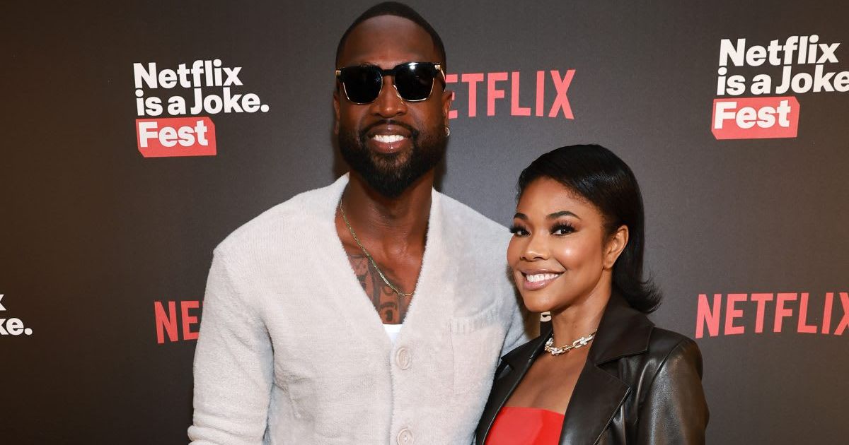 An X post shared, 'Dwyane Wade and Gabrielle Union are reportedly getting a divorce' (Matt Winkelmeyer/Getty Images for Netflix)