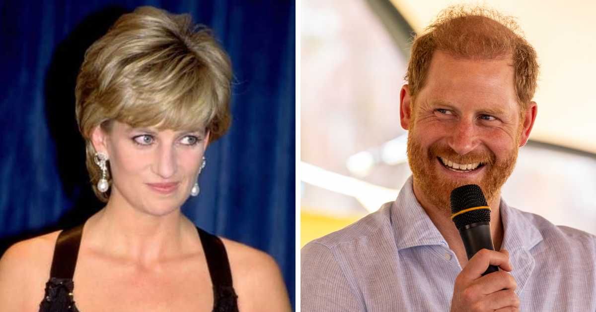 Prince Harry revealed how his family honors Princess Diana while reflecting on grief during a UK charity visit (Getty Images)