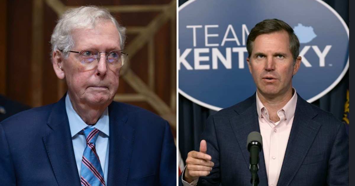 Kentucky Governor Andy Beshear has intensified calls for Senator Mitch McConnell to publicly disclose details about his health, arguing that elected officials have a responsibility to be transparent with voters about their ability to serve (AP Photo, Scre