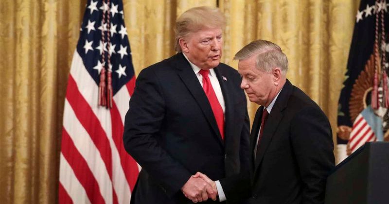 Trump pays tribute to ‘American patriot’ Lindsey Graham after his death at 71