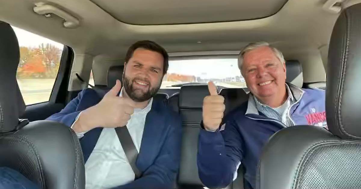 Vice President JD Vance reflected on one of his most memorable moments with Lindsey Graham following the senator's death (@lindseygrahamsc/Instagram)
