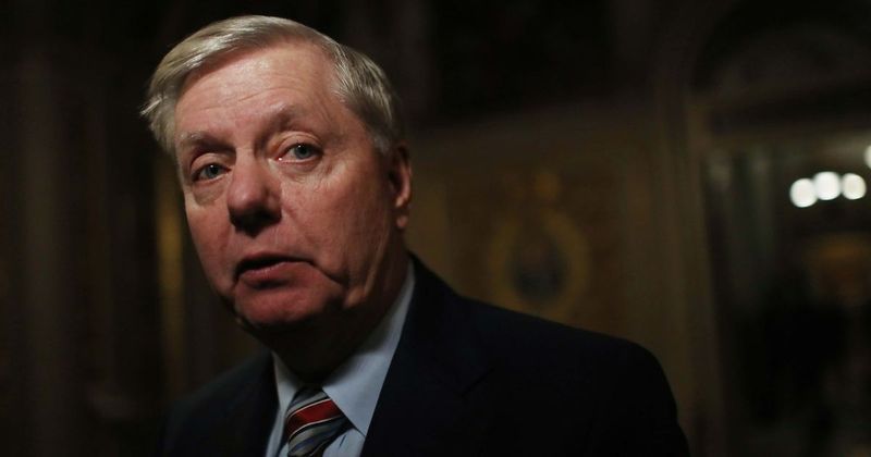 Photos capture chaotic stretcher rush outside Lindsey Graham's DC home in late-night emergency