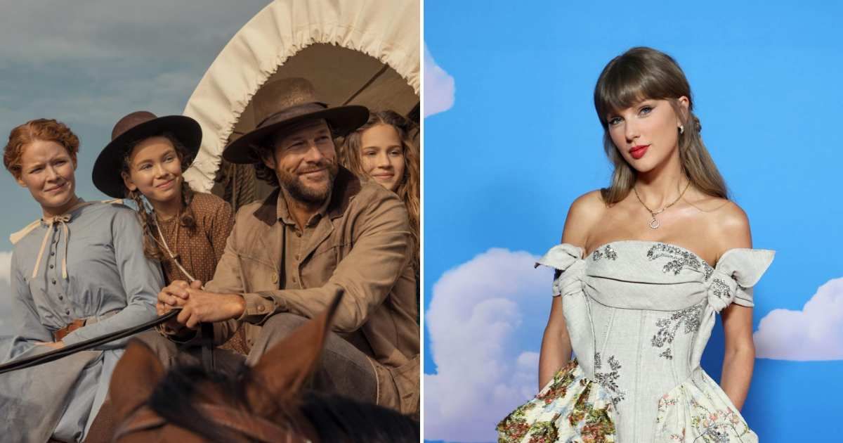 Alice Halsey said Taylor Swift's music helped the 'Little House on the Prairie' cast bond, calling it a major connection for the Ingalls family (IMDb and Getty Images)