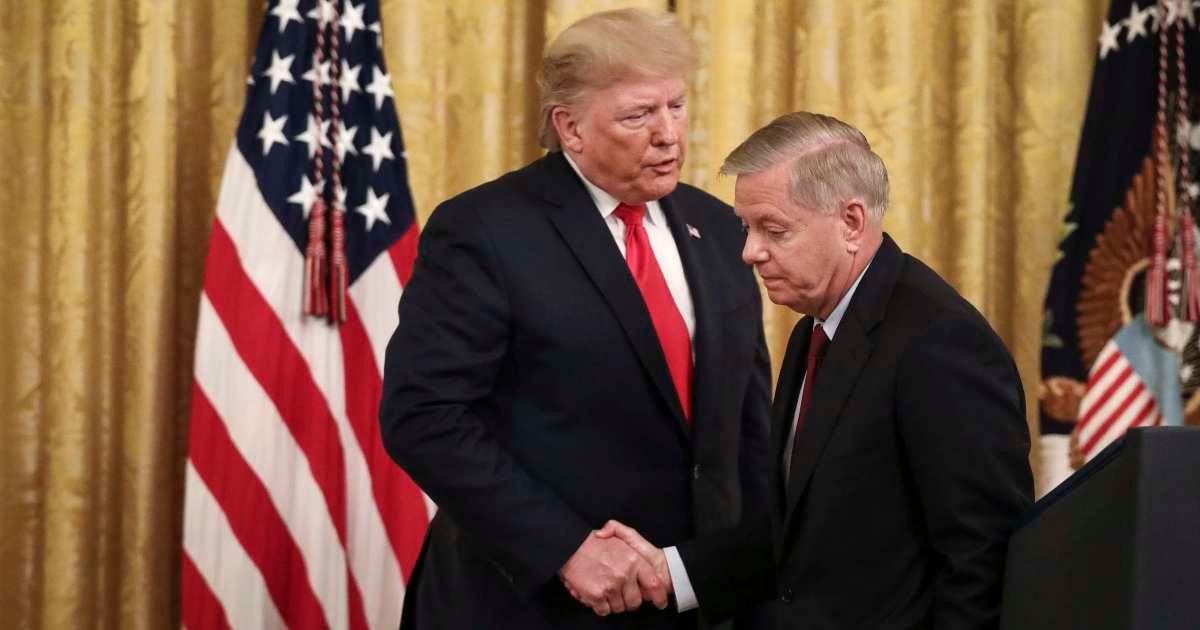 Lindsey Graham's sudden death has left President Donald Trump without one of his most trusted allies as Congress returns to tackle a packed legislative agenda (Getty Images)