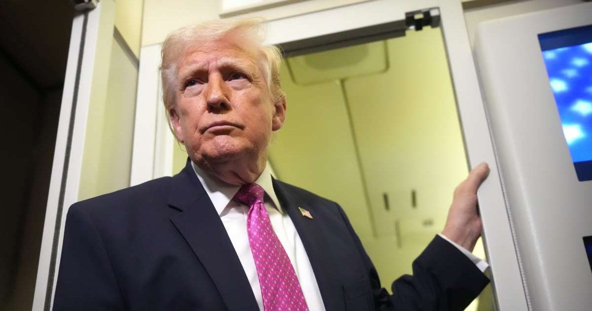 Donald Trump told lawmakers military action against Iran resumed on July 7 under the War Powers Act (AP Photo)