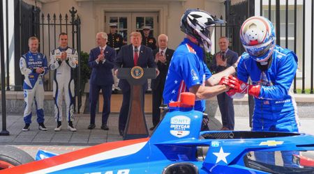 Video shows White House transformed into Freedom 250 Grand Prix pit stop