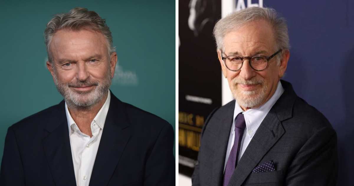 Steven Spielberg remembered Sam Neill as an exceptionally collaborative actor and a cherished member of the Jurassic family (Getty Images)