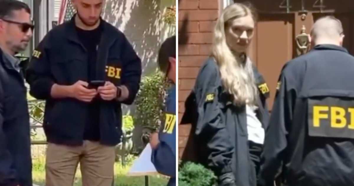 FBI agents canvassed Lindsey Graham's Capitol Hill neighborhood on Monday, July 13, interviewing residents about the senator's final hours (@nicksortor, @breaking911/X)
