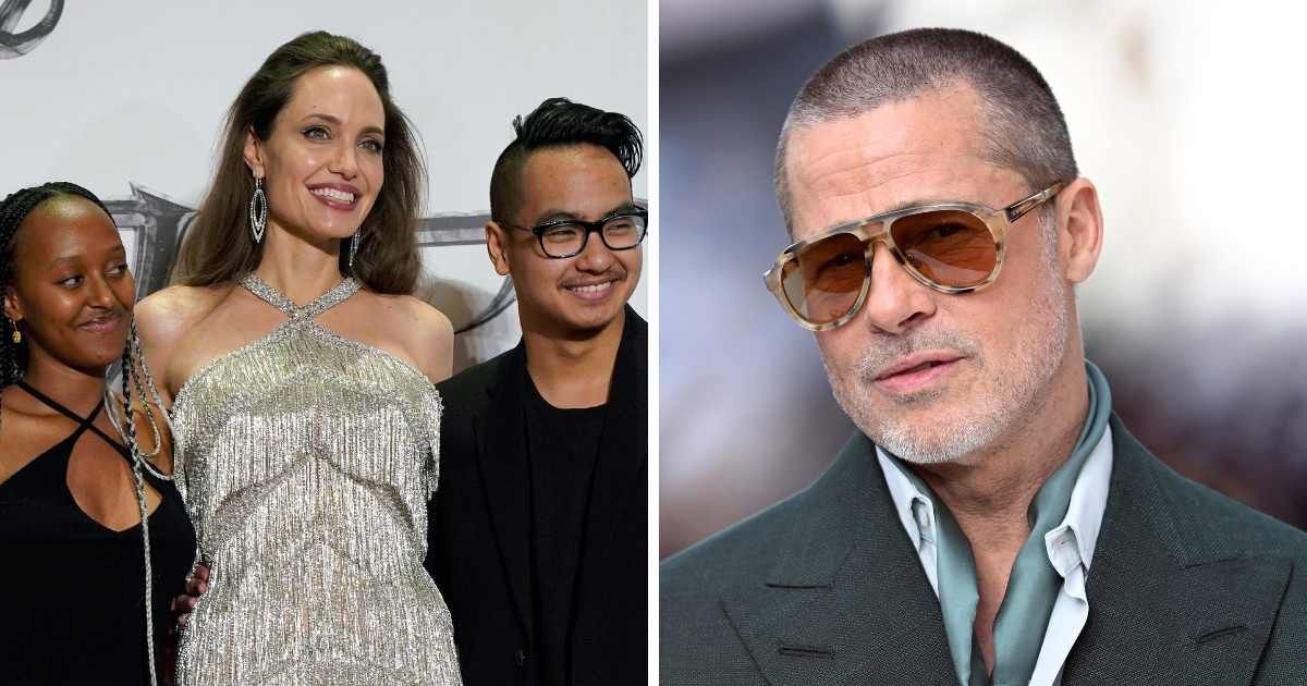 Zahara Jolie dropped 'Pitt' at her graduation, while Maddox Jolie also sought to remove the surname through a legal name-change petition (Getty Images)