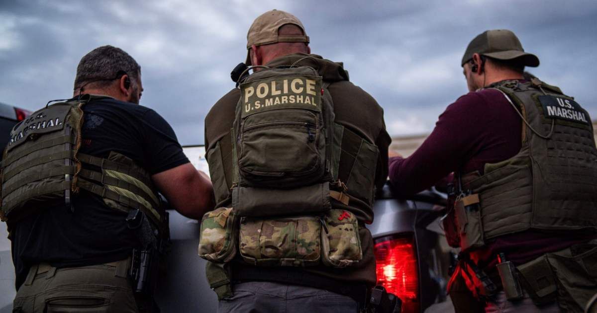 An unidentified Deputy US Marshal assigned to the Western District of Louisiana was shot while helping execute an arrest warrant in Alexandria, Louisiana, on Monday, July 13, and later died from the injuries (@USMarshalsHQ/X)