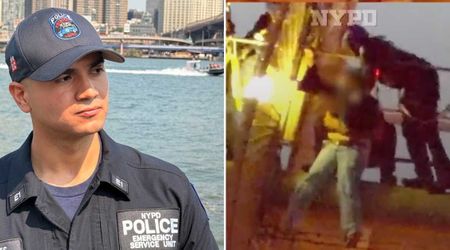 'I genuinely care': Bodycam captures NYPD officer talking woman to safety on Brooklyn Bridge