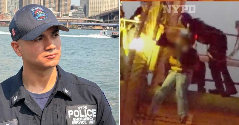 'I genuinely care': Bodycam captures NYPD officer talking woman to safety on Brooklyn Bridge