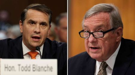 'You're still Trump's personal attorney': Durbin clashes with Blanche over DOJ trust, Epstein