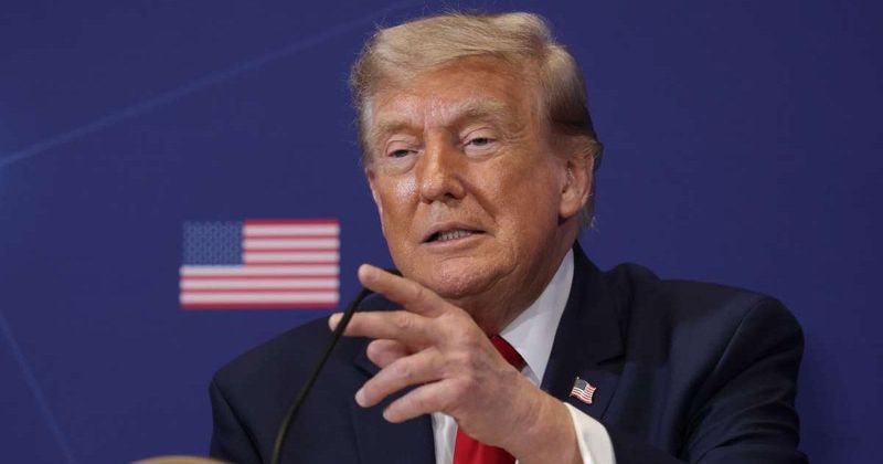 Trump announces plan to replace immigrant truck drivers with 'proud American veterans'