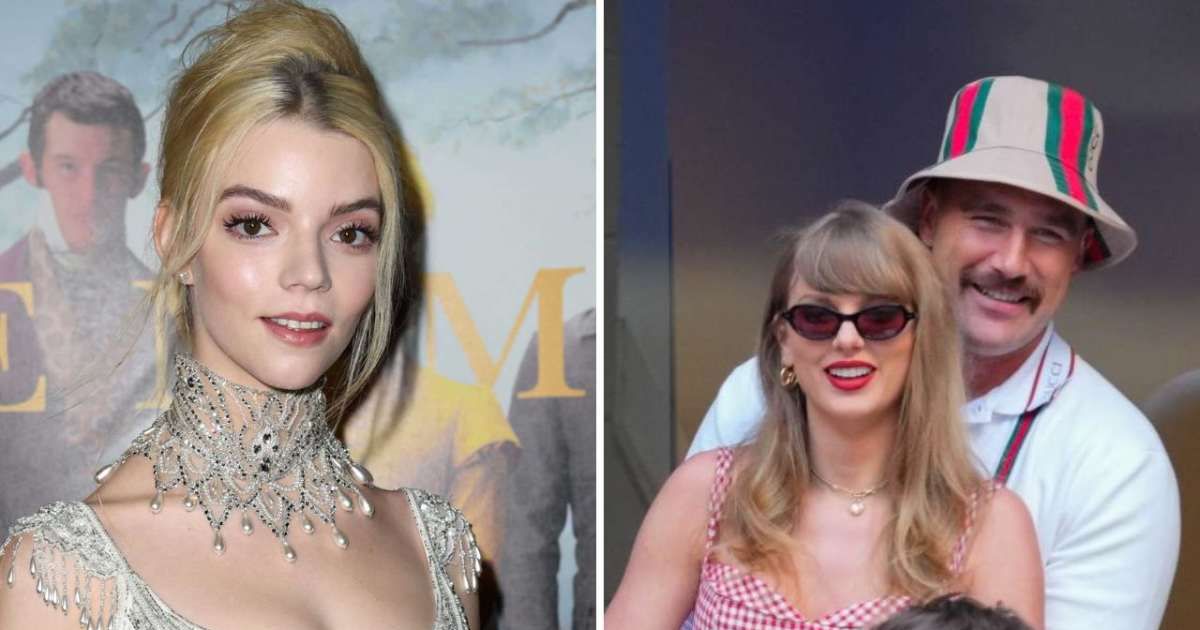 Anya Taylor-Joy revealed the clever trick she used to keep tabs on the Argentina vs Cabo Verde match while attending Taylor Swift and Travis Kelce's July 3 wedding (Getty Images)