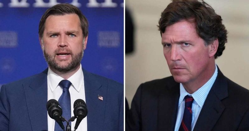 JD Vance fires back at 'Israeli government' campaign tying him to Tucker Carlson over Iran talks