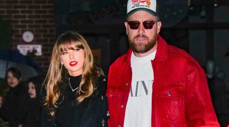 Travis Kelce's bachelor party ice sculpture featuring Taylor Swift wedding initials goes viral