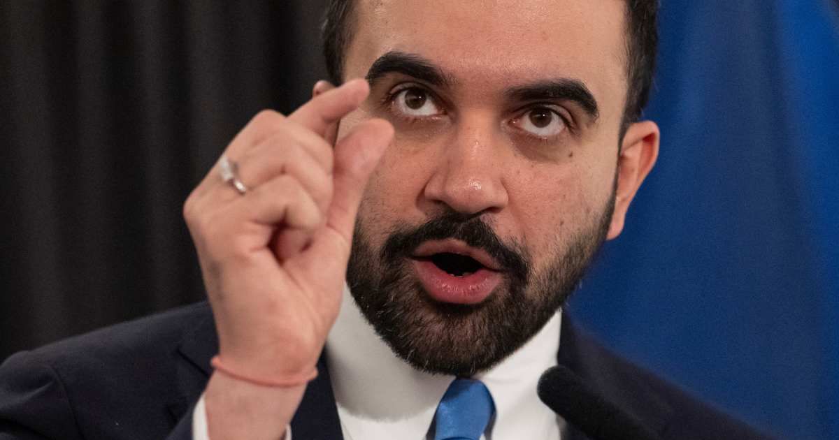 New York Mayor Zohran Mamdani speaks during a press conference on Tuesday, March 3, 2026, in New York (AP Photo/Yuki Iwamura)