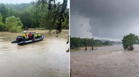 1 dead in Texas floods as rising waters force rescues and leave communities cut off