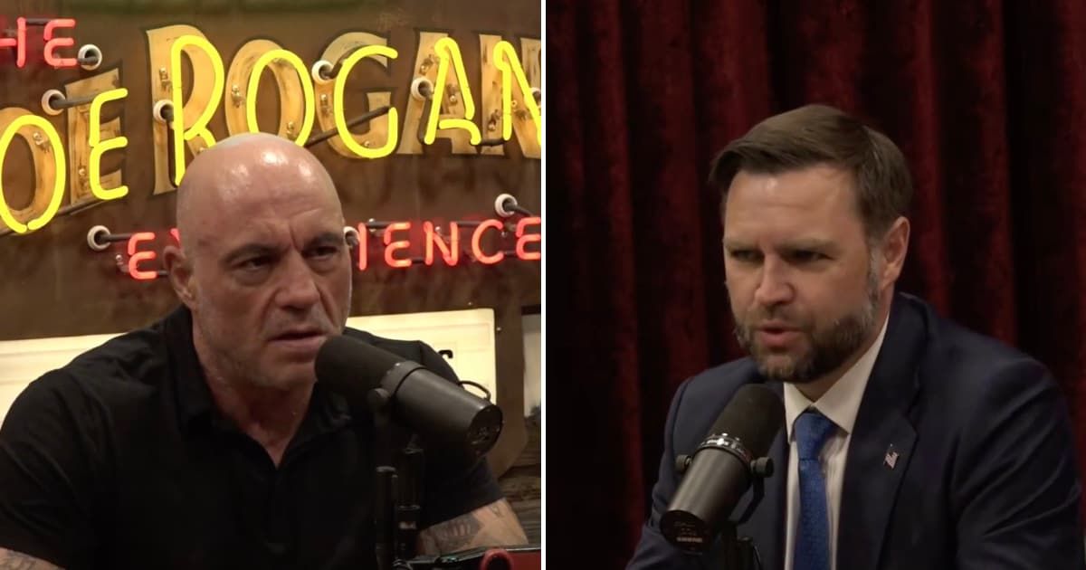 Joe Rogan cited Texas Senate candidate James Talarico, saying the Democrat raised valid concerns about displaying the Ten Commandments in classrooms (The Joe Rogan Experience, YouTube)