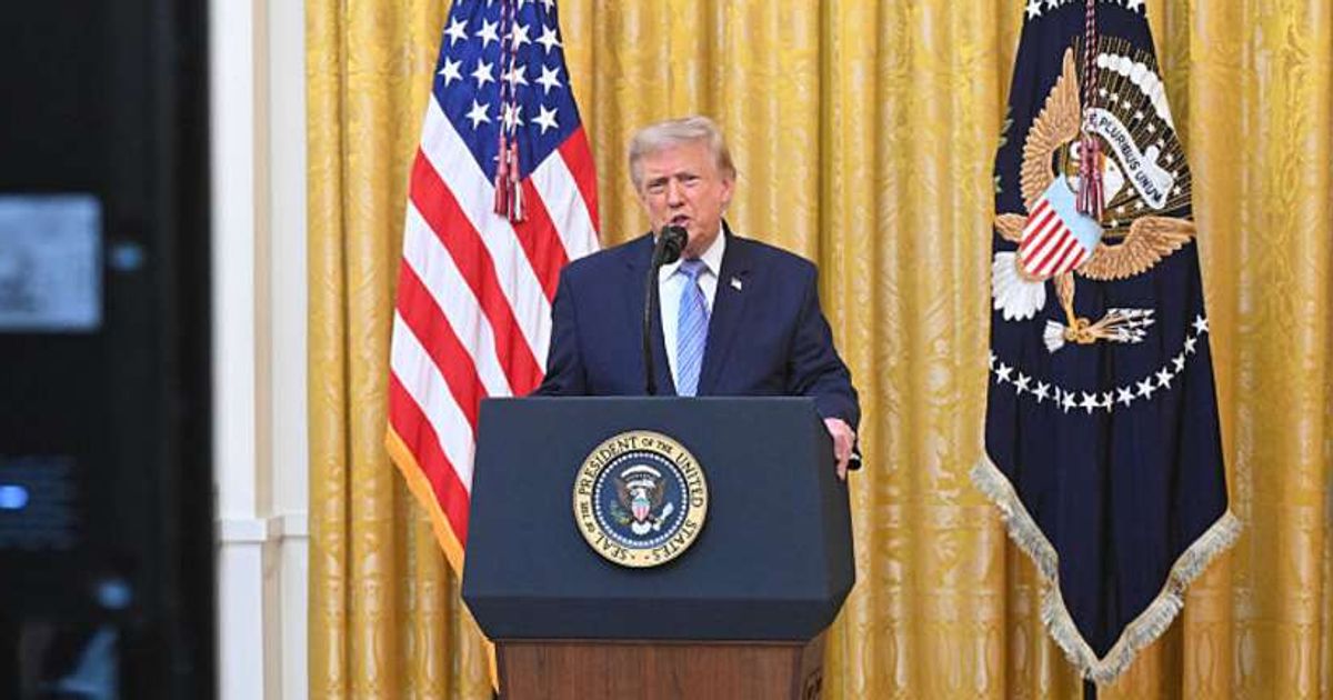 President Donald Trump said the US was 'winning big' in Iran and promised Americans would see results soon (Saul Loeb/Pool - Getty Images)