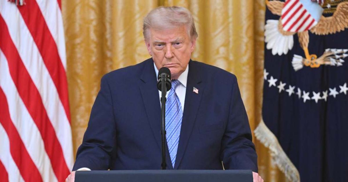 President Donald Trump speaks in the East Room of the White House, Thursday, July 16, 2026, in Washington (Saul Loeb/Pool via AP)