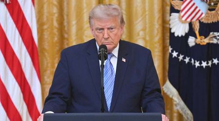 What Trump said after touting 'great reviews' for his election speech